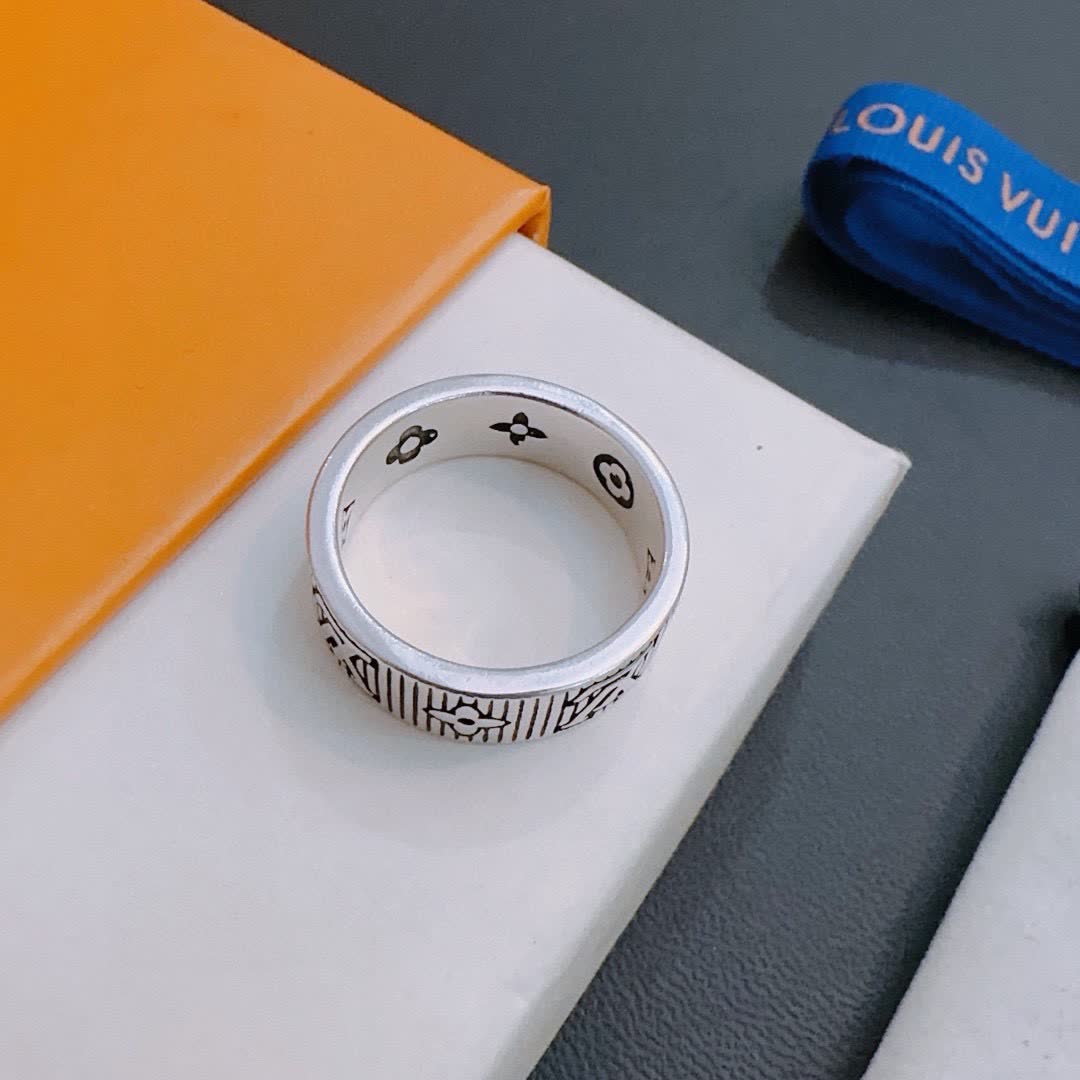 Louis Vuitton Silver Ring